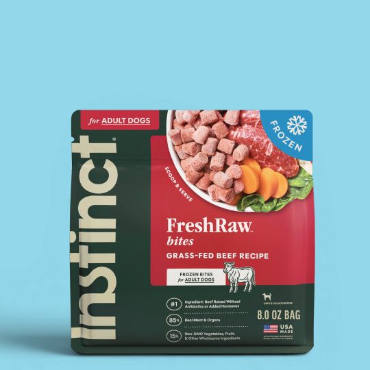 Instinct Raw Bites Adult Frozen Dog Food