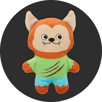 Werewolf plush toy