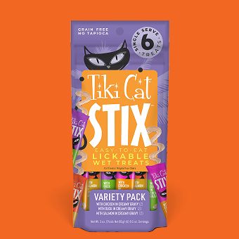 Tiki Cat Stix Lickable Wet Cat Treat 
