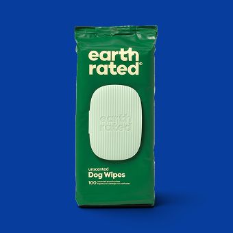 Earth Rated Hypoallergenic Dog Grooming Wipes