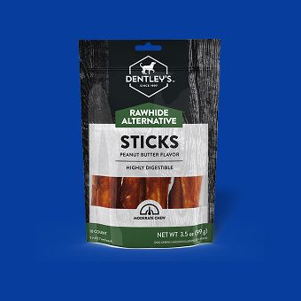 Dentley's Rawhide-Free Retriever Sticks Dog Chew