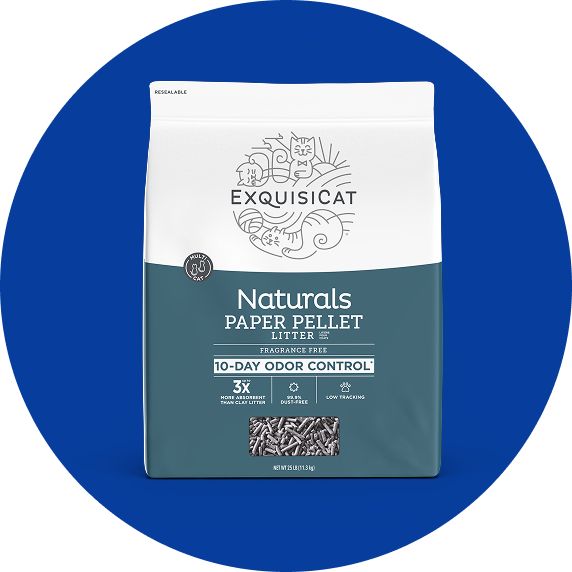 Exquisicat Natural Paper Pellet Cat Litter Bag