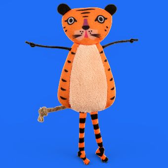 SmartyKat Teasin' Tiger Cat Toy