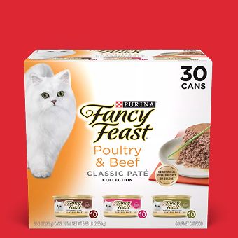 Fancy Feast cat food variety pack