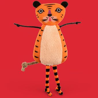 SmartyKat Teasin' Tiger Cat Toy