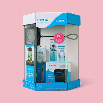 Top Fin Captivate Aquarium Starter Kit