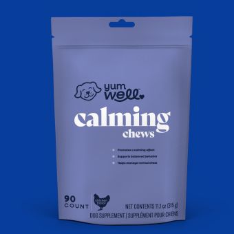 YumWell calming chews for dogs
