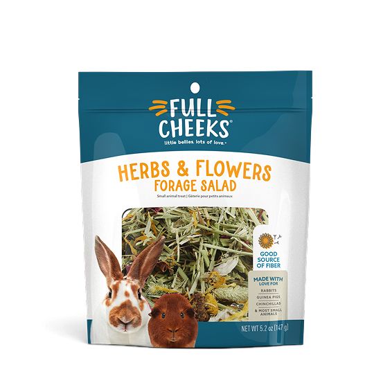 Full Cheeks herbs & flowers forage salad