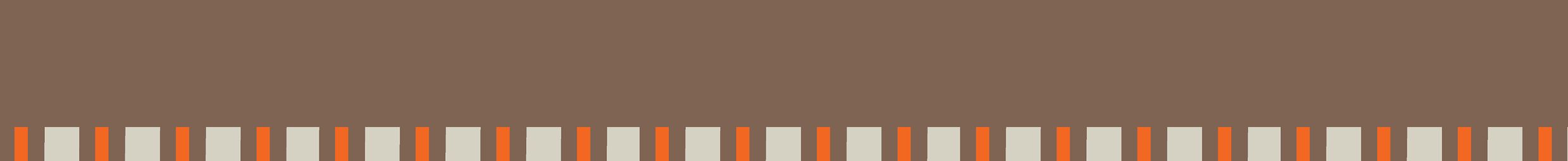 Brown background with orange stripes