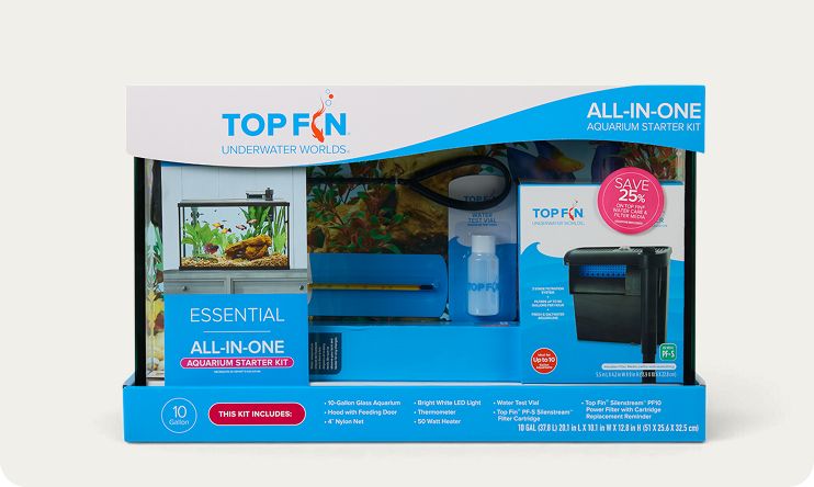 Top Fin aquarium starter kit