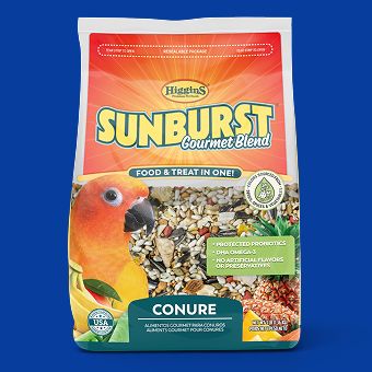 Higgins Sunburst Gourmet Blend Conure Food