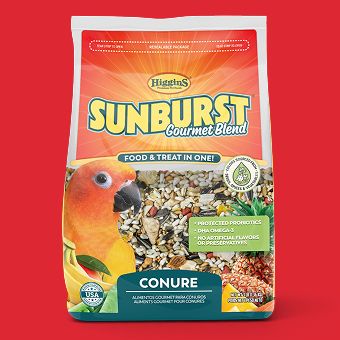 Higgins Sunburst Gourmet Blend Conure Food