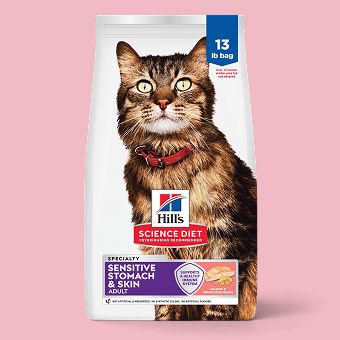 Hill's Science Diet cat food bag