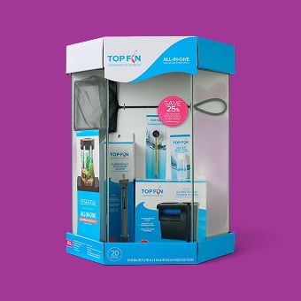 Top Fin Captivate Aquarium Starter Kit