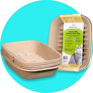 Disposable litter boxes