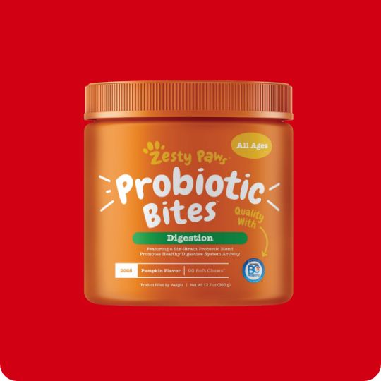 Probiotic bites for dogs