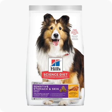 Bag of Hill's Science Diet dog food