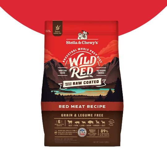 Bag of Stella & Chewy's dog food