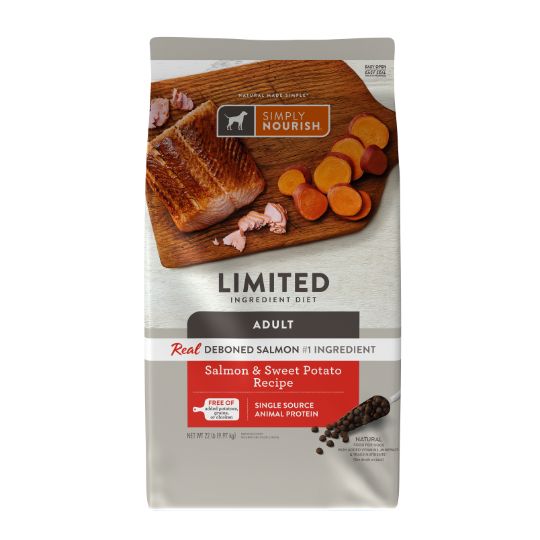Bag of Simply Nourish dog food