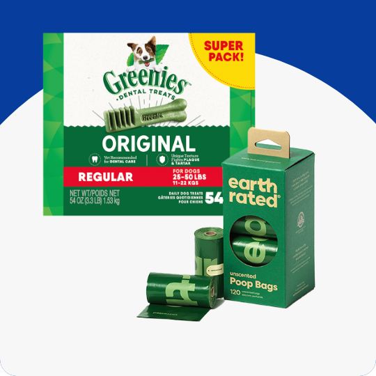 Greenies Dental Treats & Earth Rated  Dog Poop Bags