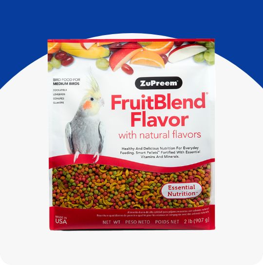 ZuPreem FruitBlend Medium Bird Food