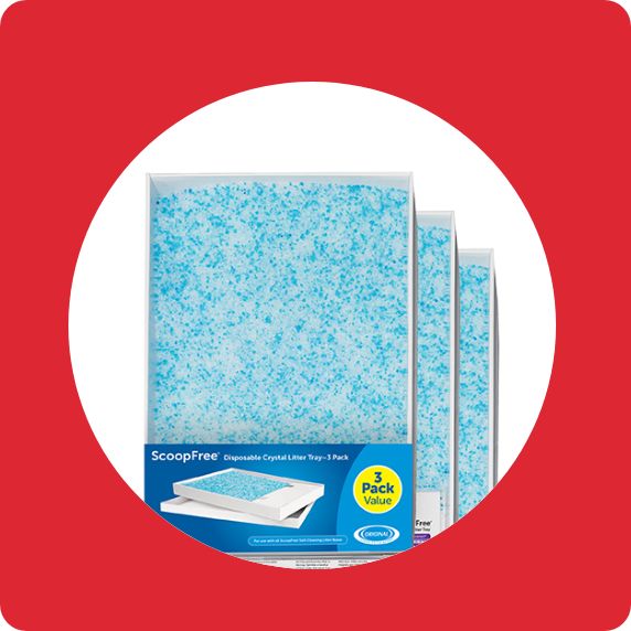 PetSafe ScoopFree Crystal Litter Tray Refill 		