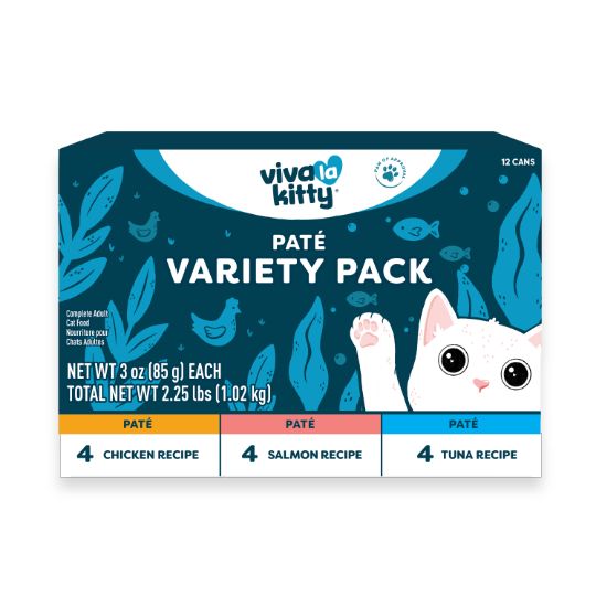 Viva La Kitty Adult Cat Wet Food Variety Pack