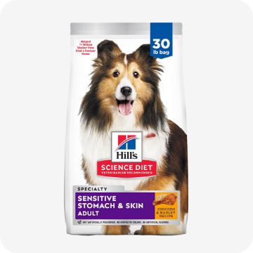Bag of Hill's Science Diet dog food