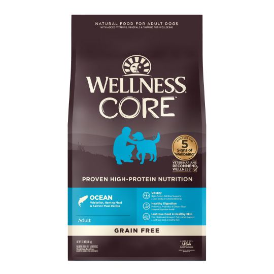 Bag of Wellness CORE dog food