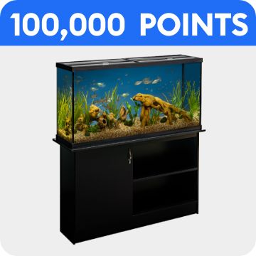 Marineland Modern LED Aquarium & Stand Ensemble & 100,000 points callout
