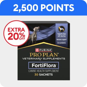 Supplements, 2,500 points callout & extra 20% off callout