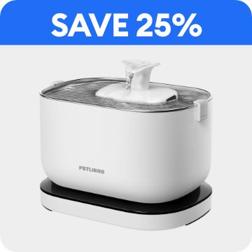 PETLIBRO Dockstream Battery-Operated Water Fountain & save 25% callout