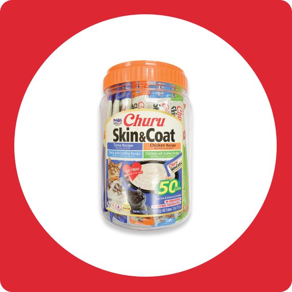 Canister of Churu cat treats