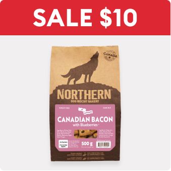 Sale $10 text and a package of Northern dog treats