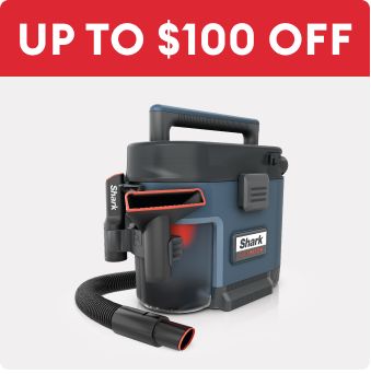 Up to $100 off text and a Shark cleaning product