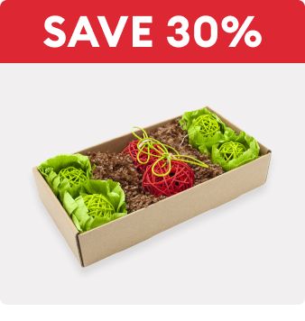 Save 30% text and Oxbow treats