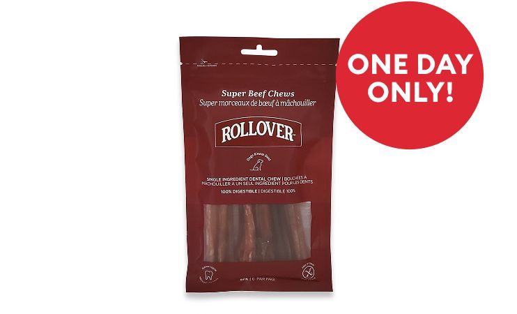 Rollover Super Chew Premium Dog Treats