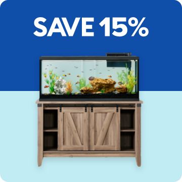 Save 15%; Top Fin aquarium