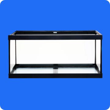 Save 30% text, open-glass aquariums