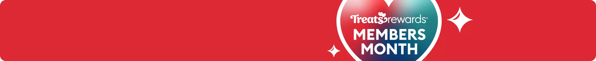 Treats Rewards Members Month logo
