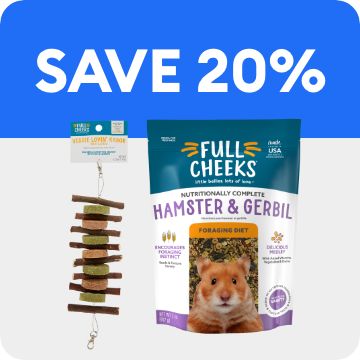 SAVE 20% and Full Cheeks bag