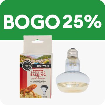 BOGO 25% and Thrive light