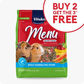 Buy 2, get the 3rd FREE callout & a bag of small pet food