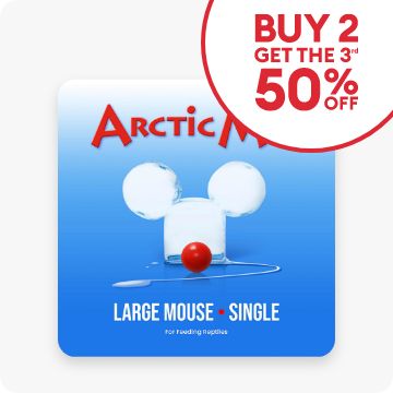 Buy 2, get the 3rd 50% OFF callout and Arctic Mice package
