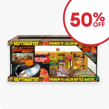 Zoo Med Reptihabitat & 50% OFF