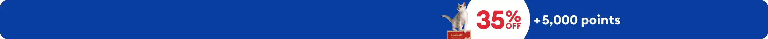 35% off when you sign up & cat on PetSmart Autoship box