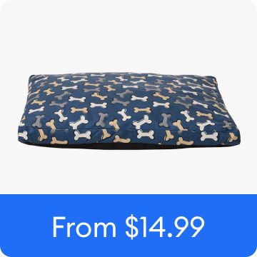 Bone print pillow bed