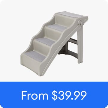 4-step foldable plastic steps