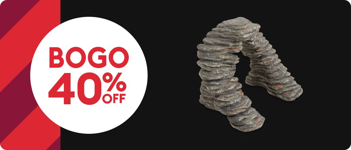 artificial rock decor