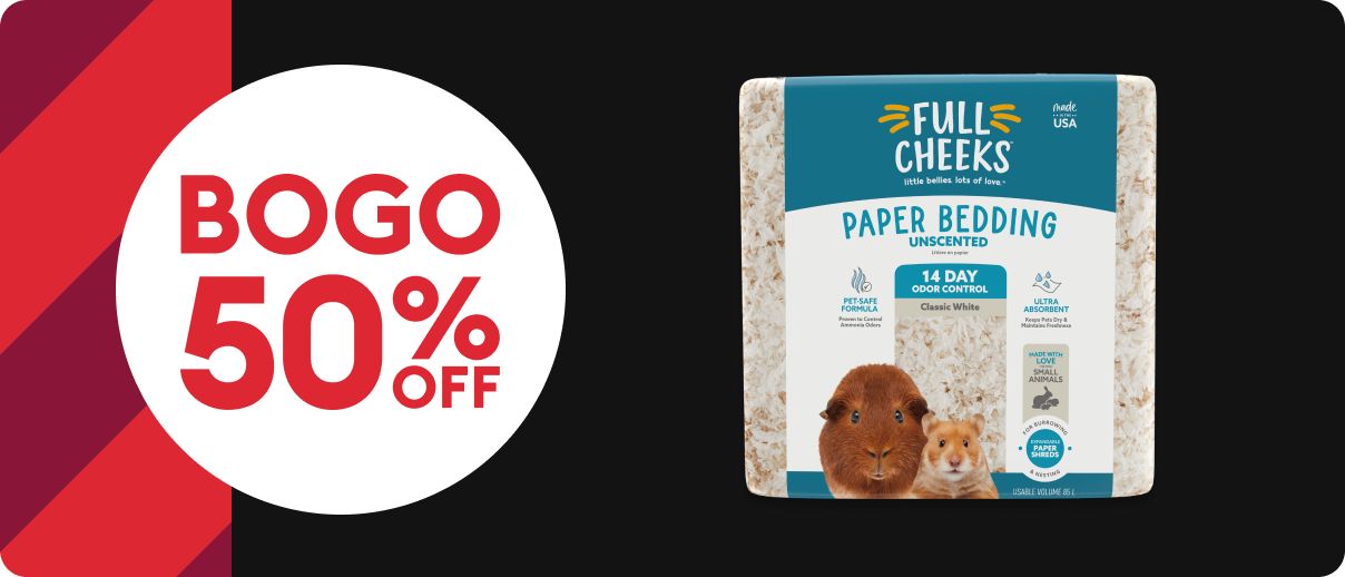 Full Cheeks paper bedding bag